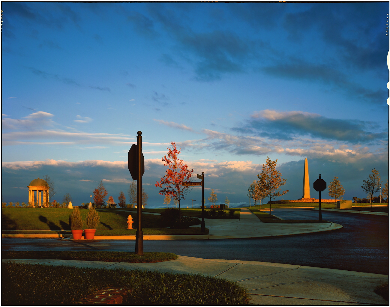 Entrance to Huntfield, a Residential Community, Charles City, West Virginia, 2007