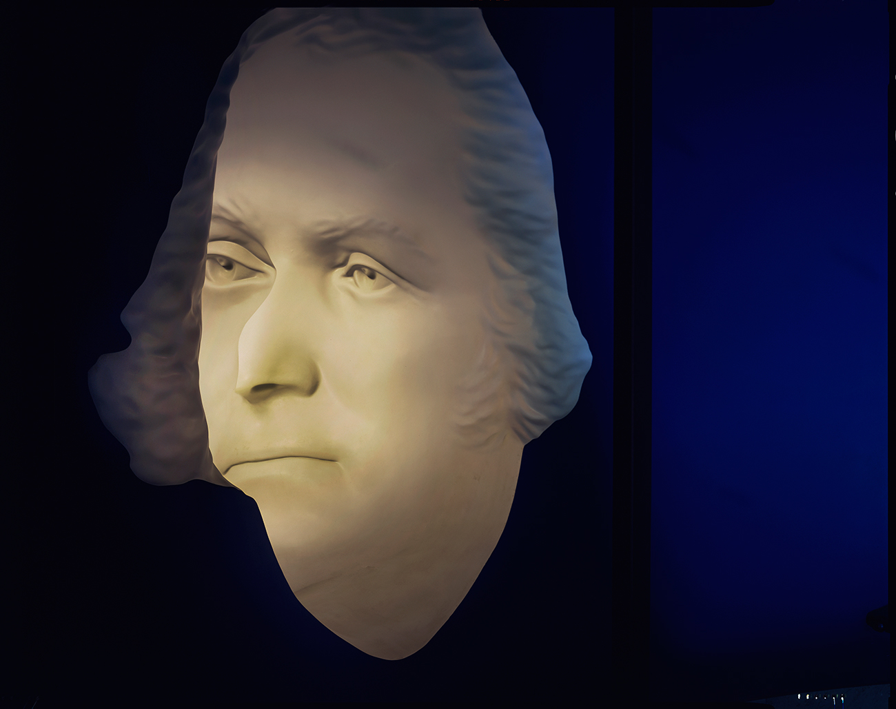 Three dimensional projection, Mount Vernon, Virginia, 2016