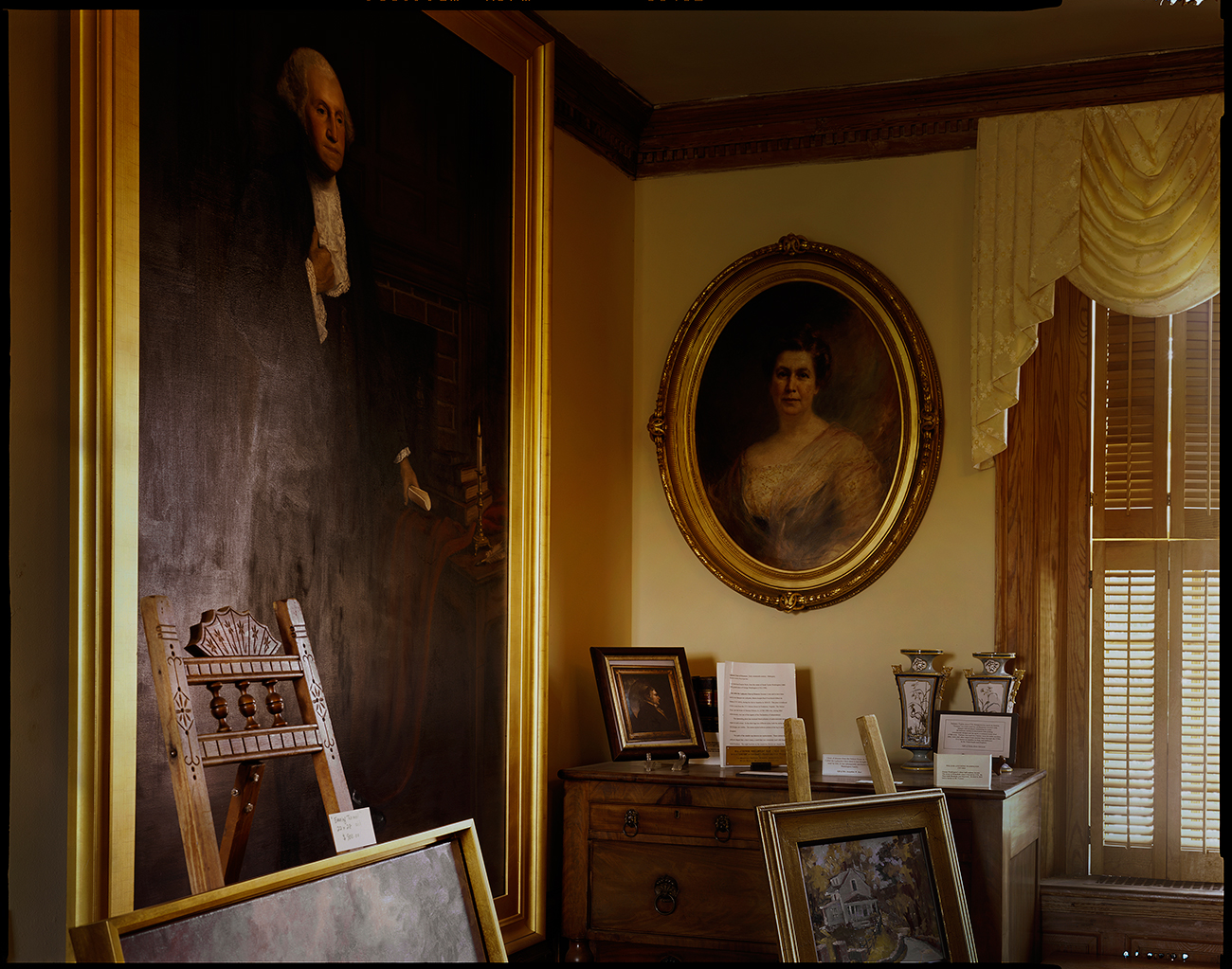 Portrait of Josephine Wheelwright Rust, Westmoreland County Museum, Montross, Virginia, 2016